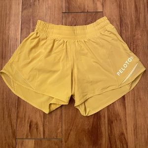 Lululemon Peloton Hotty Hot Shorts